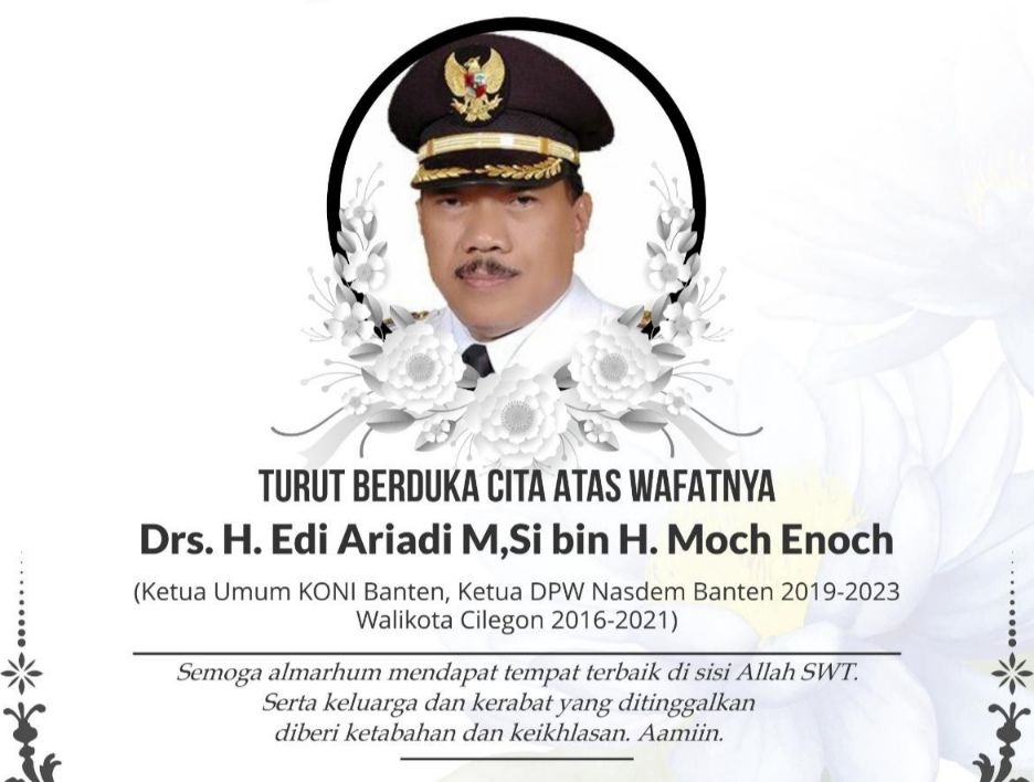 Walikota Cilegon Periode 2016-2021 Meninggal Dunia Diusia 69 Tahun