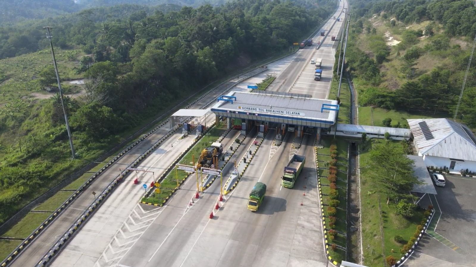 Volume Kendaraan di Tol Lampung Naik 17 Persen saat Long Weekend Peringatan Maulid Nabi