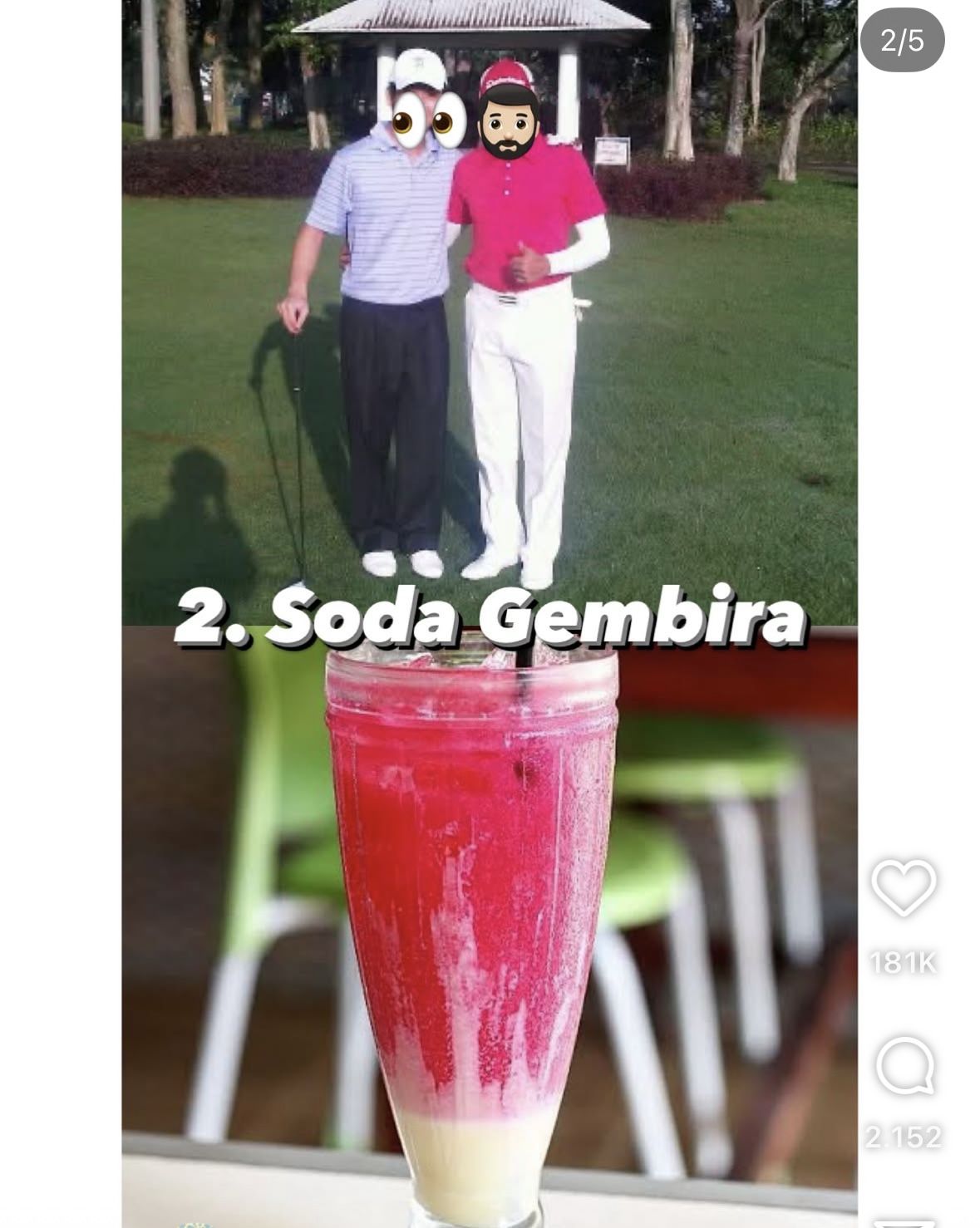 5 Gaya Sahroni Main Golf Ternyata Ada yang Mirip Es Teler, Bikin Ngakak