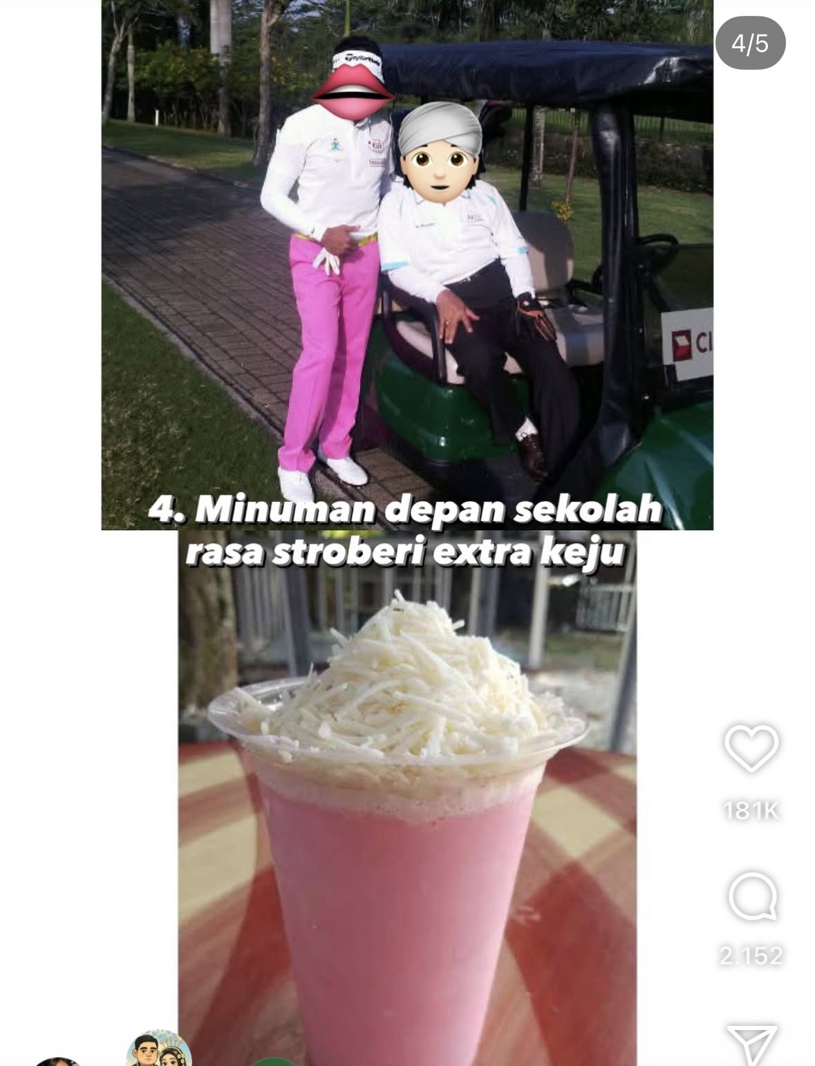 5 Gaya Sahroni Main Golf Ternyata Ada yang Mirip Es Teler, Bikin Ngakak