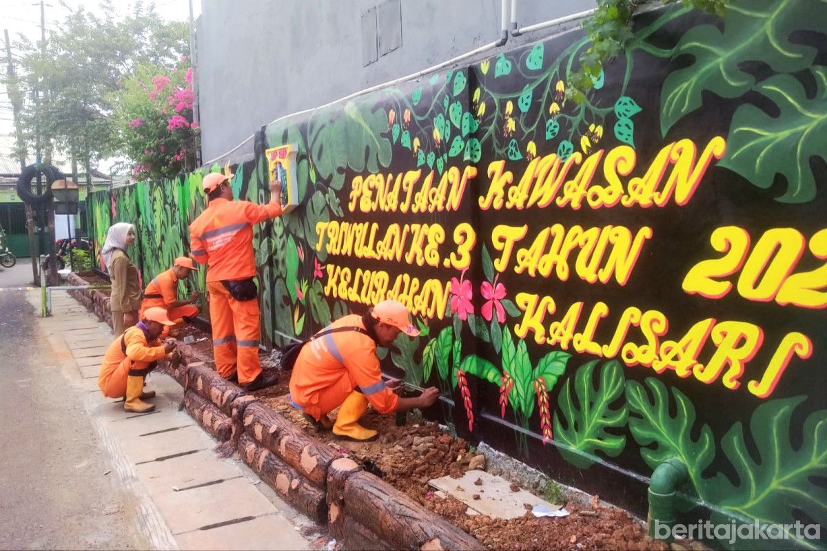 Penataan Area Bekas TPS di Kalisari Hampir Rampung, Kawasan Kini Jadi Lebih Estetik