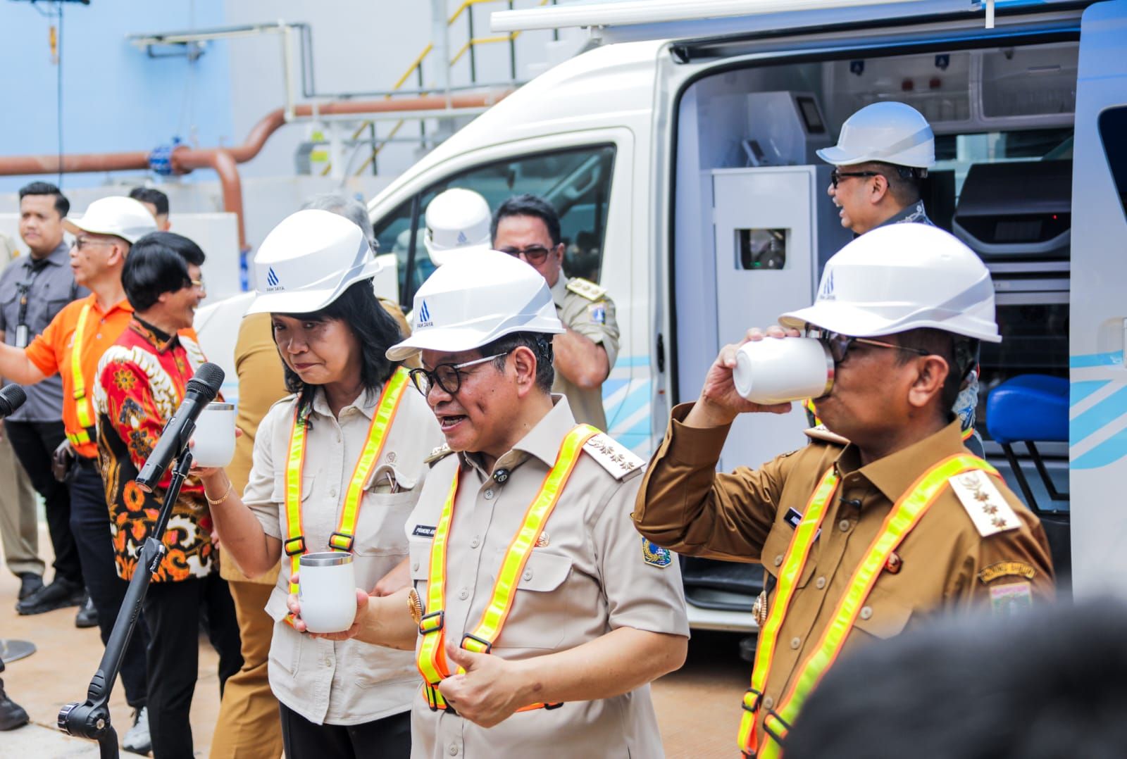 45 Ribu Rumah di Jakarta Kini Bisa Nikmati Air Bersih Berkat IPA Pesanggrahan