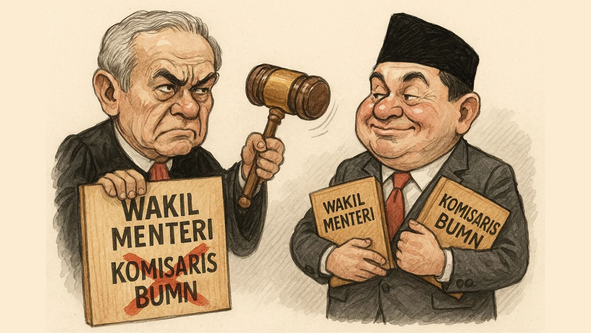 Ikuti MK Tegaskan Larangan Rangkap Jabatan Wamen sebagai Komisaris BUMN, Pakar UGM Minta Presiden Segera Bertindak