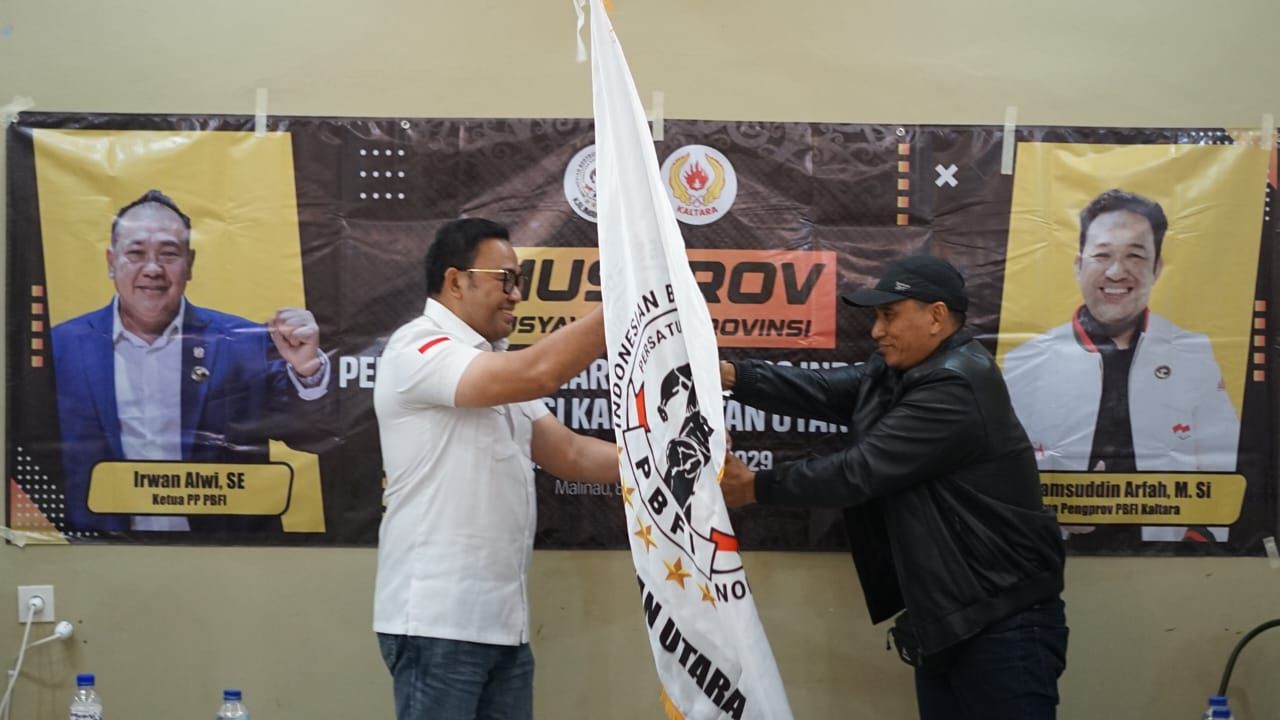 Aklamasi, Syamsuddin Arfah Dipilih Kembali Pimpin PBFI Kaltara
