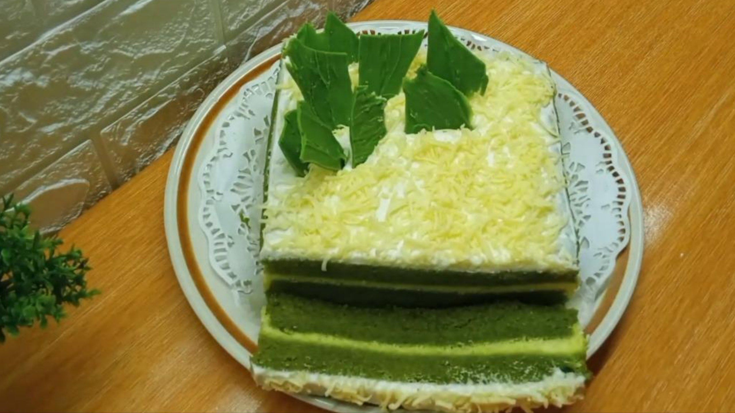 Resep Brownies Matcha Lapis Keju yang Lembut dan Enak Banget