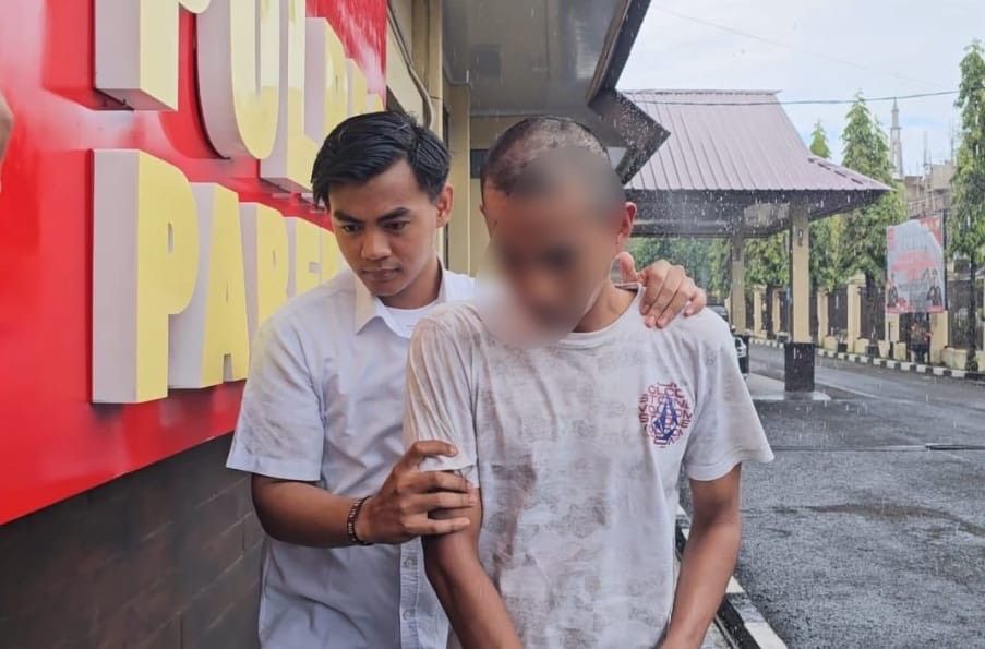 Ditagih Uang Sisa Gadai Motor, Residivis di Parepare Seret dan Pukul Pacar dengan Balok