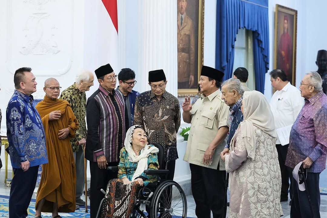 Prabowo Bahas Sejumlah Isu Penting Saat Terima Silaturahmi Gerakan Nurani Bangsa, Apa Saja?