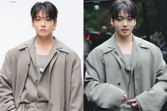Jungkook BTS Curi Perhatian di New York Fashion Week, Kenakan Setelan Baggy yang Menawan
