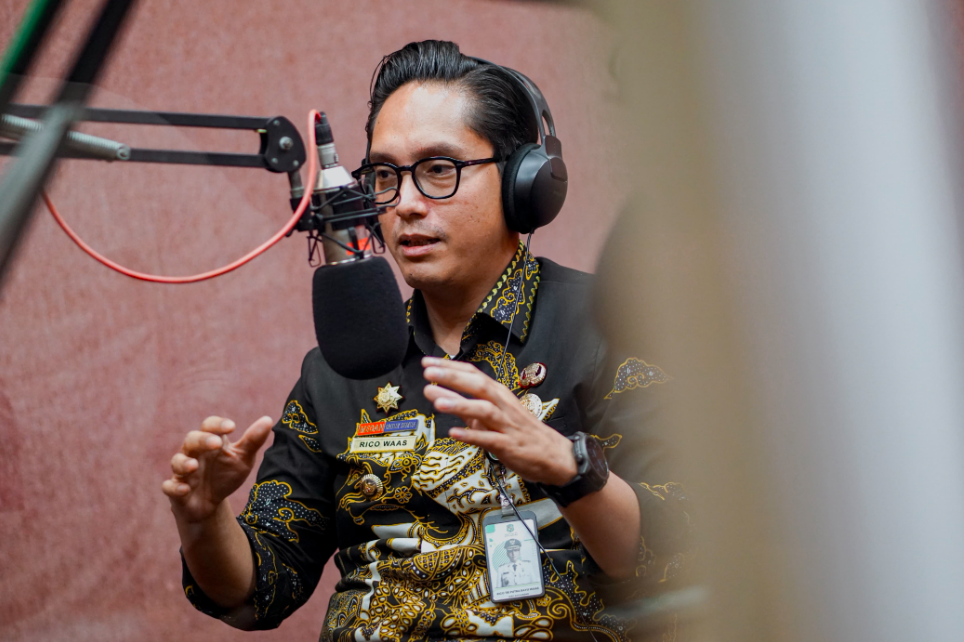Dukung Anak Muda, Rico Waas Serukan Ekonomi Kreatif Lewat Musik dan Perfilman