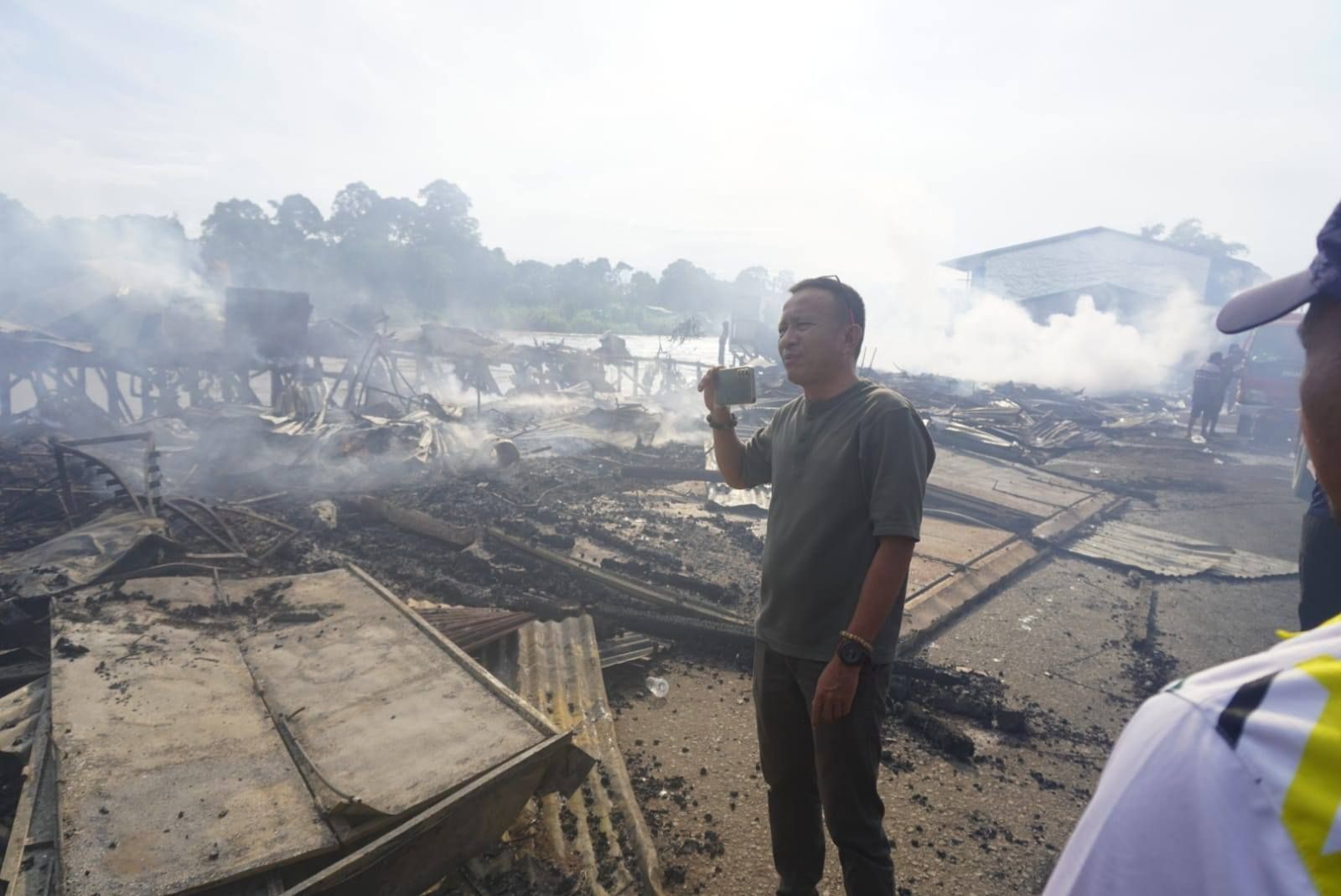 Pasca Kebakaran di Mansalong, Pemkab Nunukan Lakukan Penangan Darurat