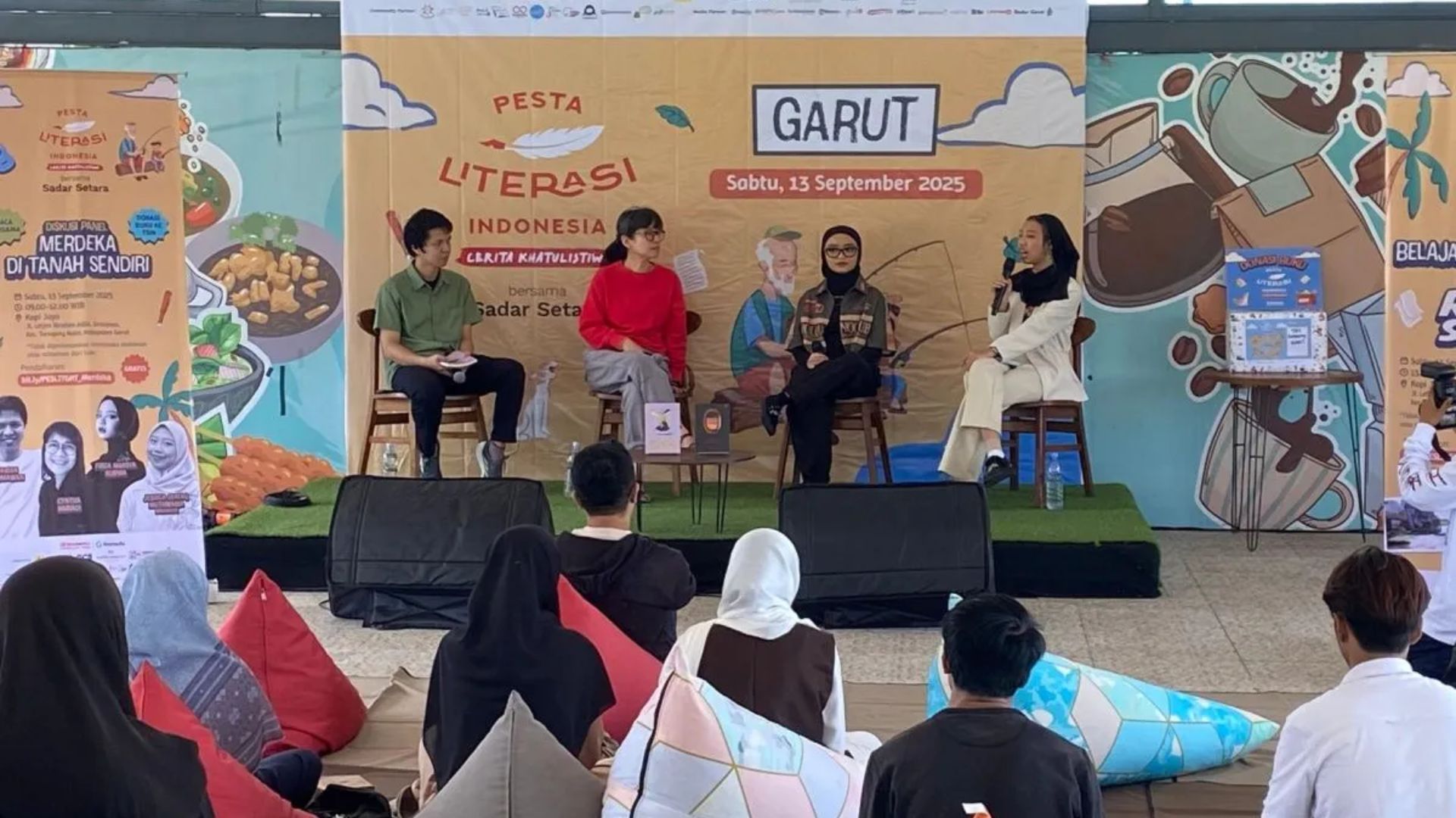 Generasi Muda Garut Diajak Berani Berkarya Lewat Diskusi Literasi