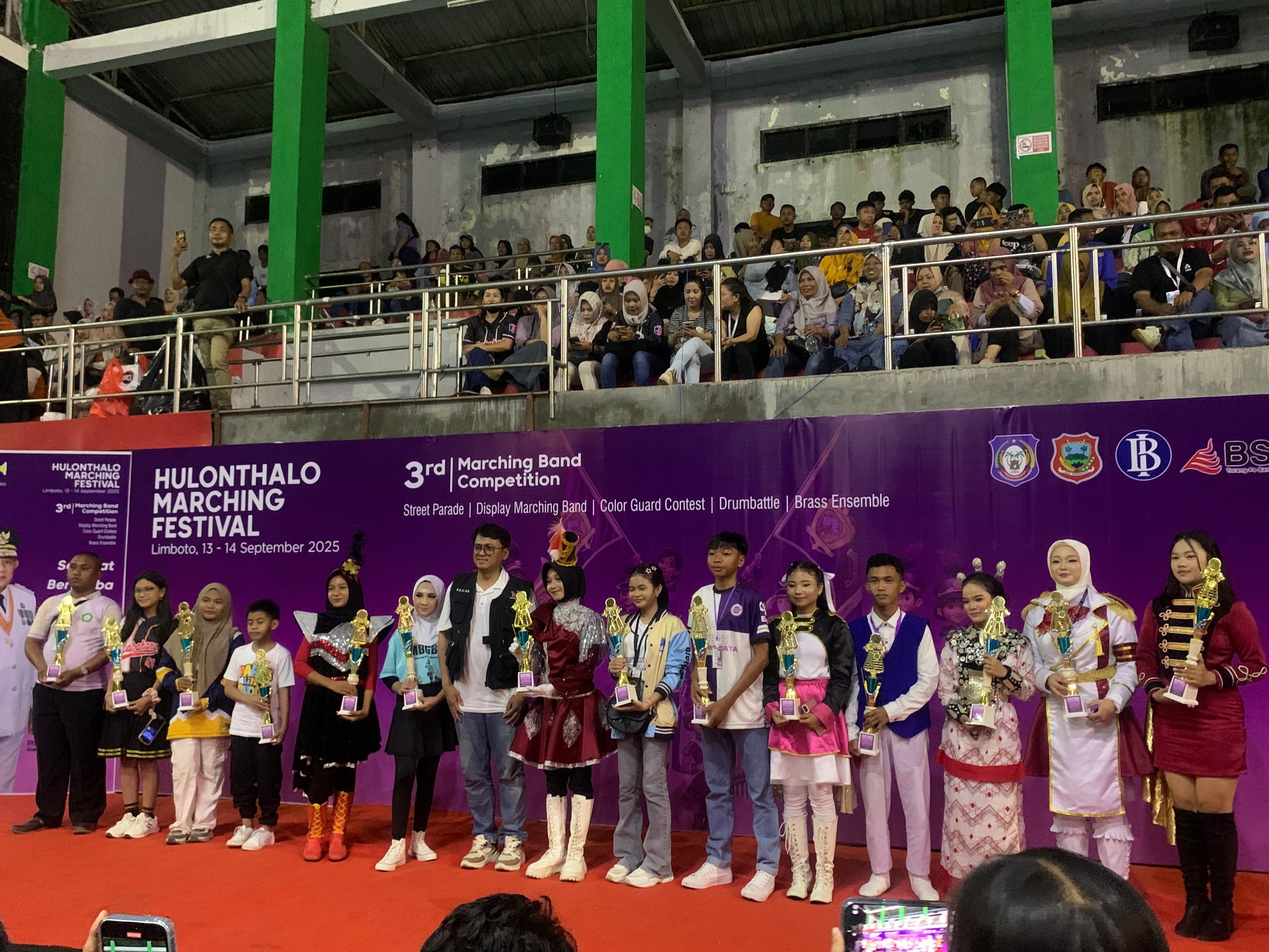 Hulonthalo Marching Festival 2025 Sukses Digelar, Berikut Daftar Lengkap Pemenangnya