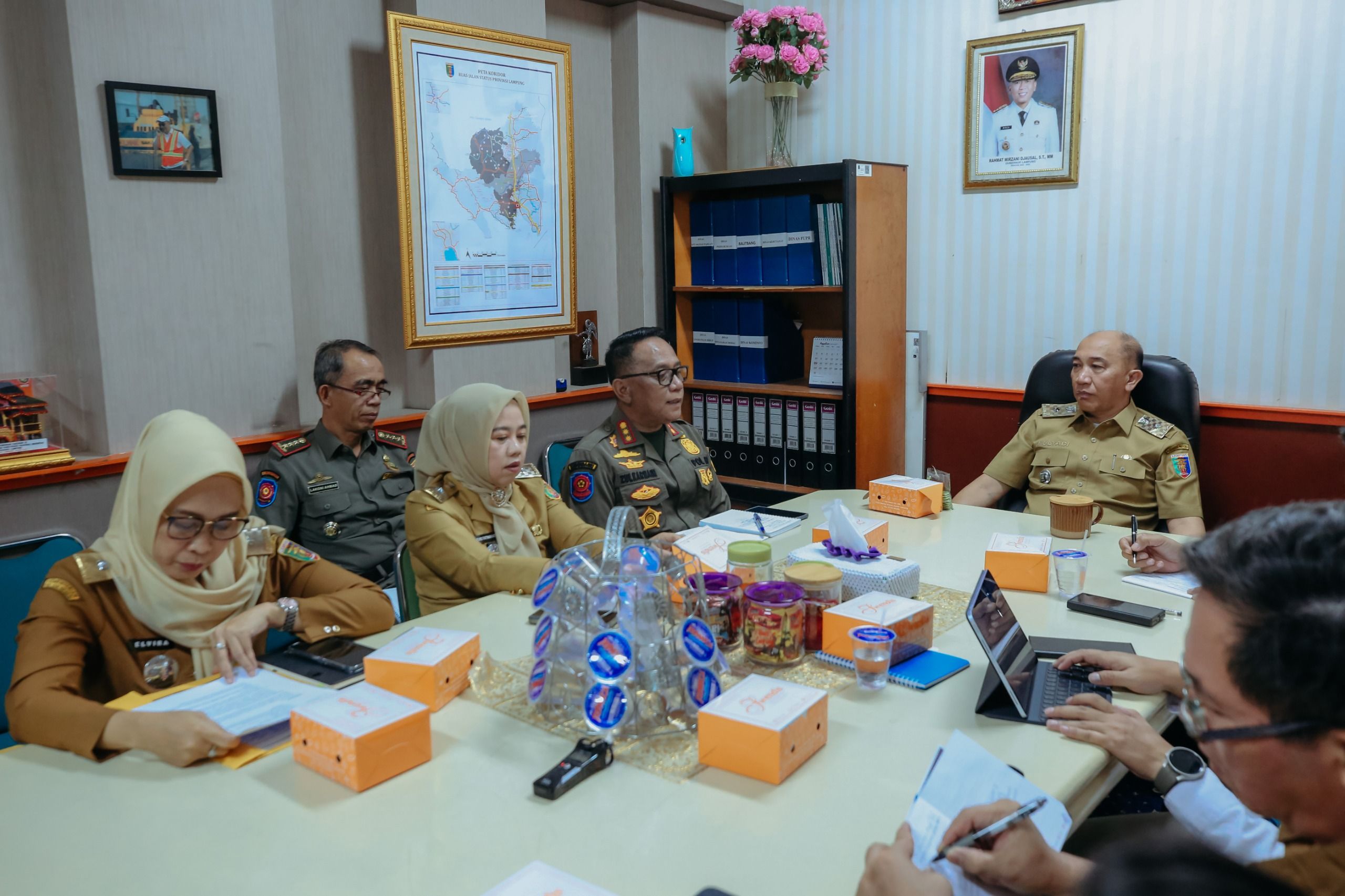 Pemprov Lampung Perkuat Pengawasan dan Pencegahan Pengiriman Gabah Keluar Daerah