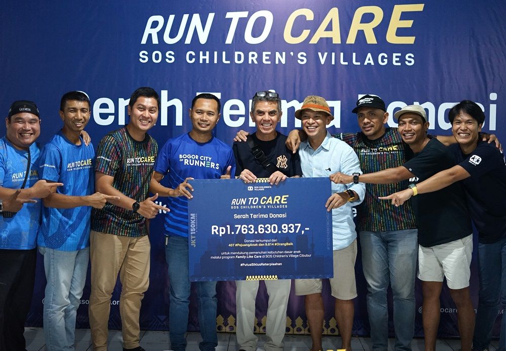 407 Pelari Tembus 150KM Demi Anak Yatim, Run to Care JKT150KM Kumpulkan Donasi Rp1,7 Miliar!
