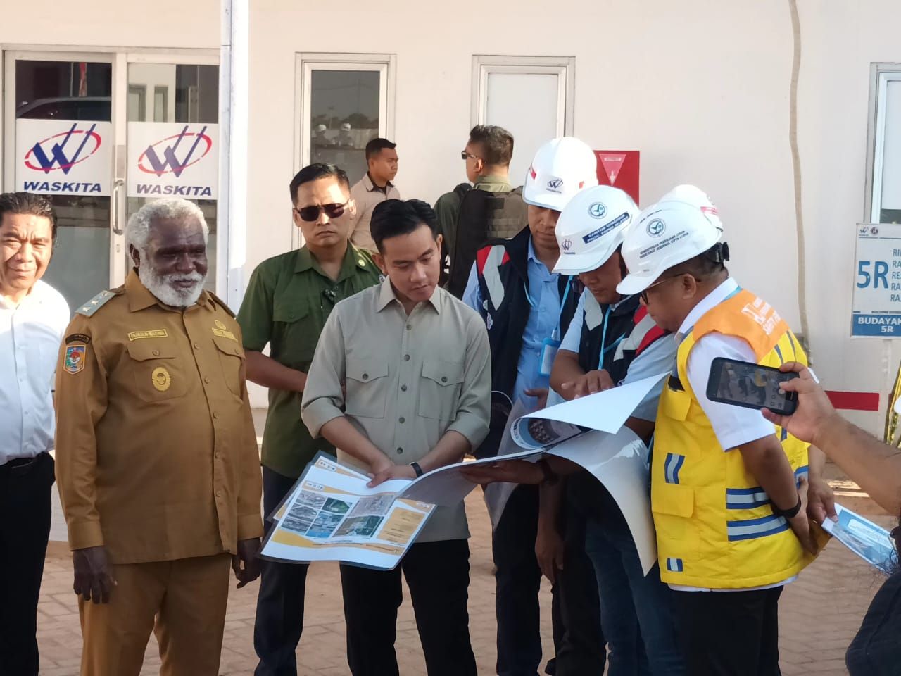 Wapres Gibran Tinjau Pembangunan Pusat Pemerintahan Papua Selatan