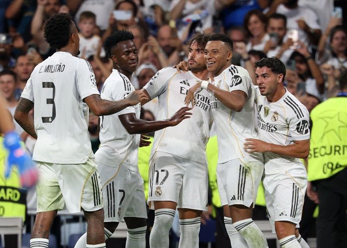 4 Fakta Pertandingan Real Madrid vs Marseille di Liga Champions: Penalti Mbappe dan Kartu Merah Carvajal