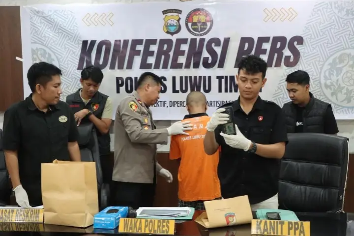 Pemeran Pria Video Mesum Siswi SMP di Luwu Timur Ditangkap, Ternyata Disebar Istri Pelaku