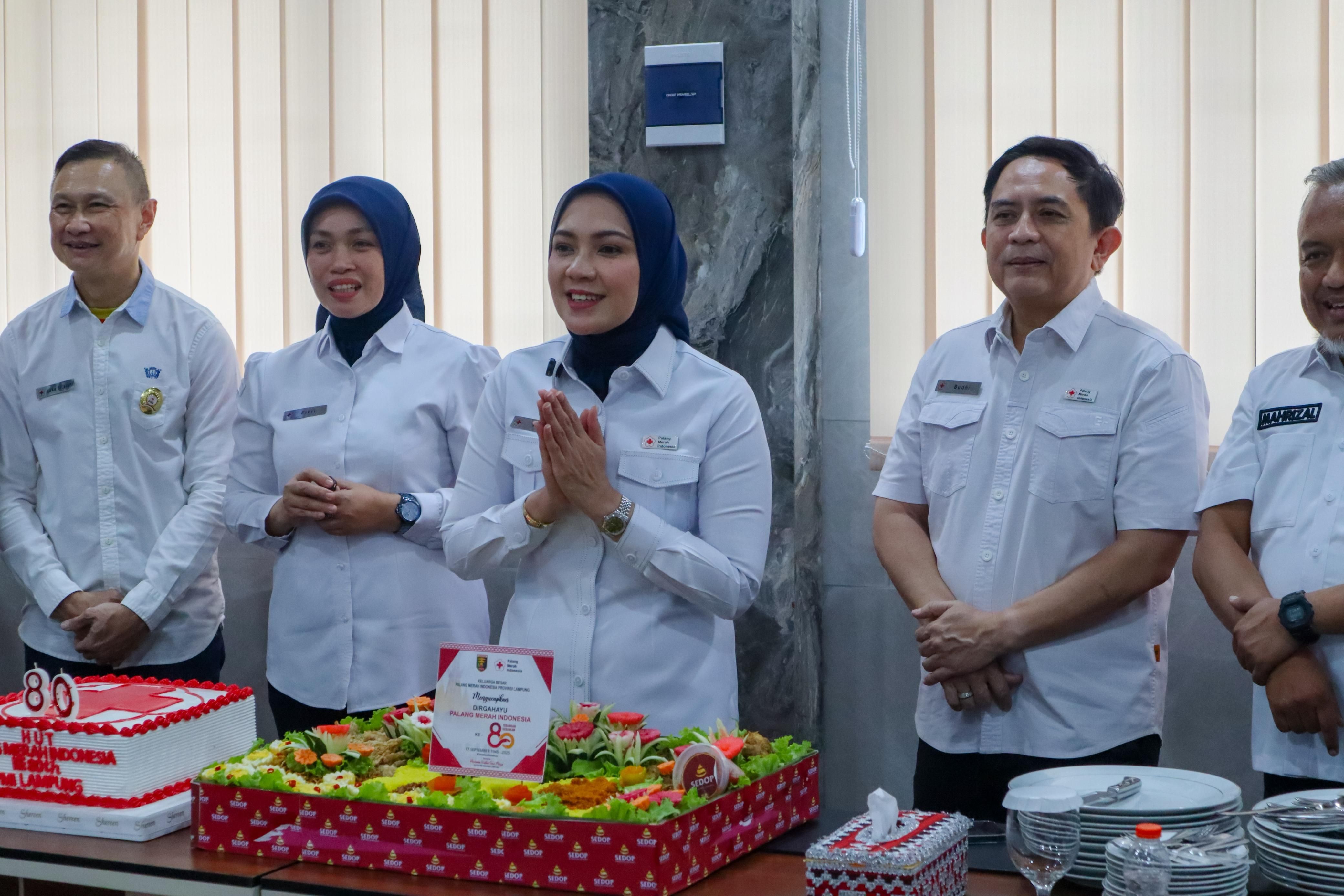 PMI Provinsi Lampung Ajak Relawan Terus Bergerak dalam Misi Kemanusiaan