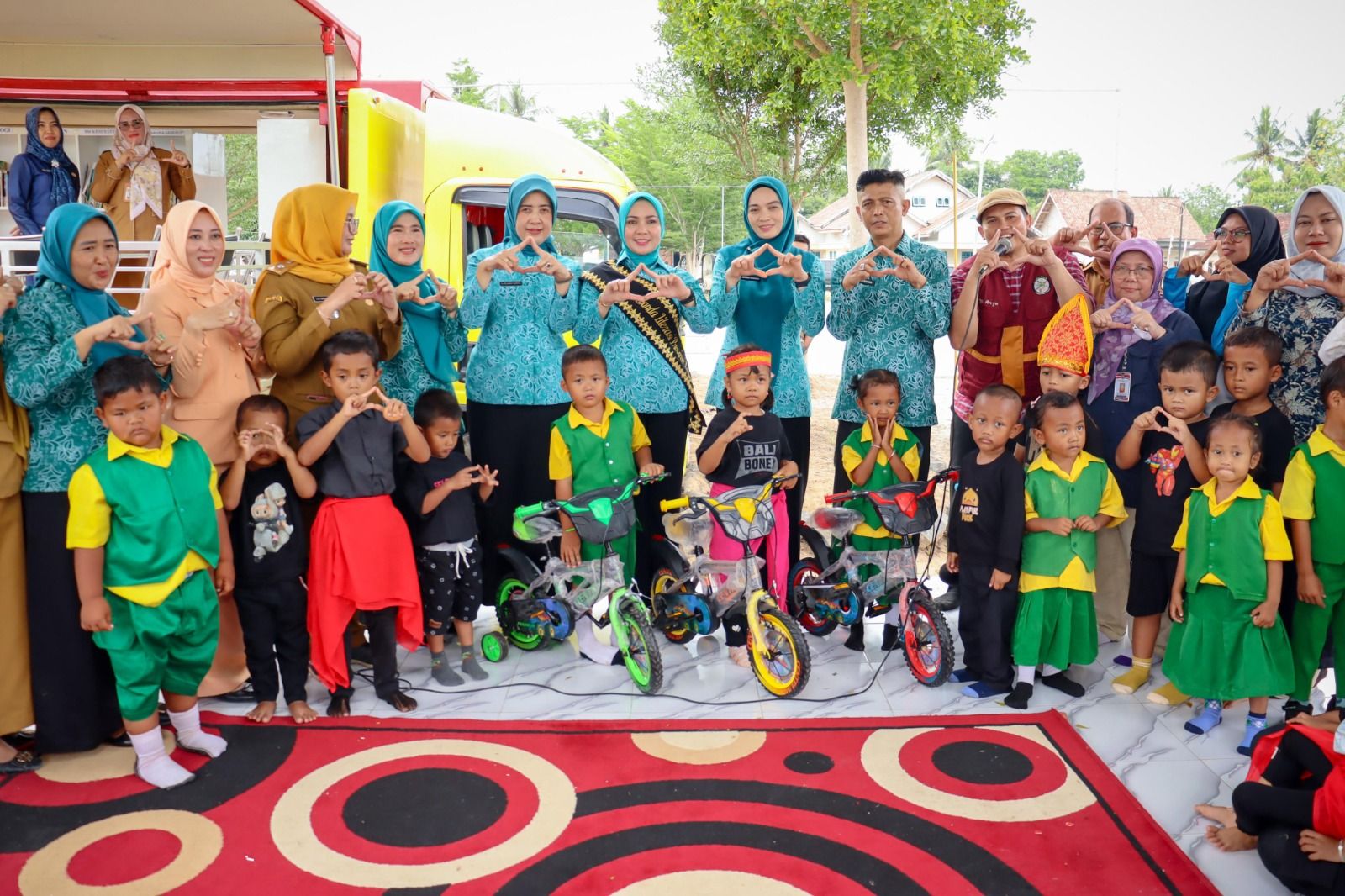 Desa TAPIS di Tulang Bawang Jadi Contoh Sinergi PKK dan Pemerintah Dalam Penurunan Stunting
