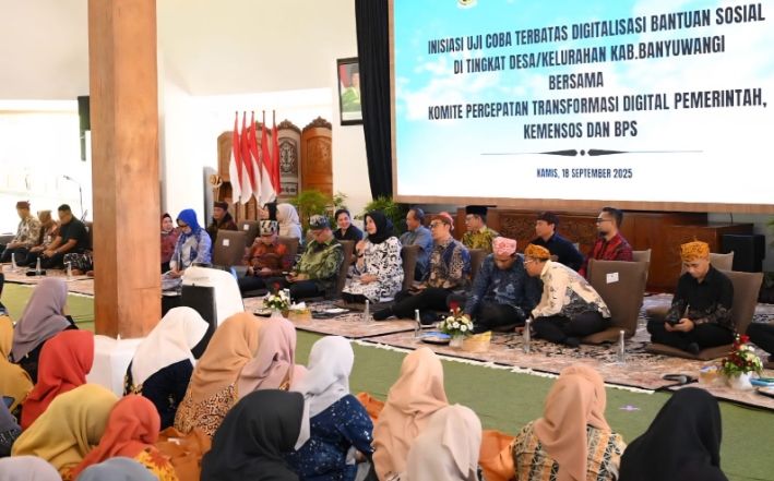 Digitalisasi Bansos Nasional Dimulai, Banyuwangi Jadi Daerah Uji Coba Perdana