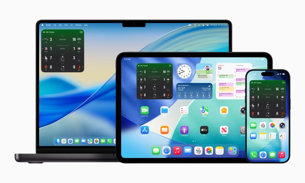 Biar Gak Ketinggalan Nonton Bola, Apple Sports Punya Widget Baru di iPhone, iPad, dan Mac
