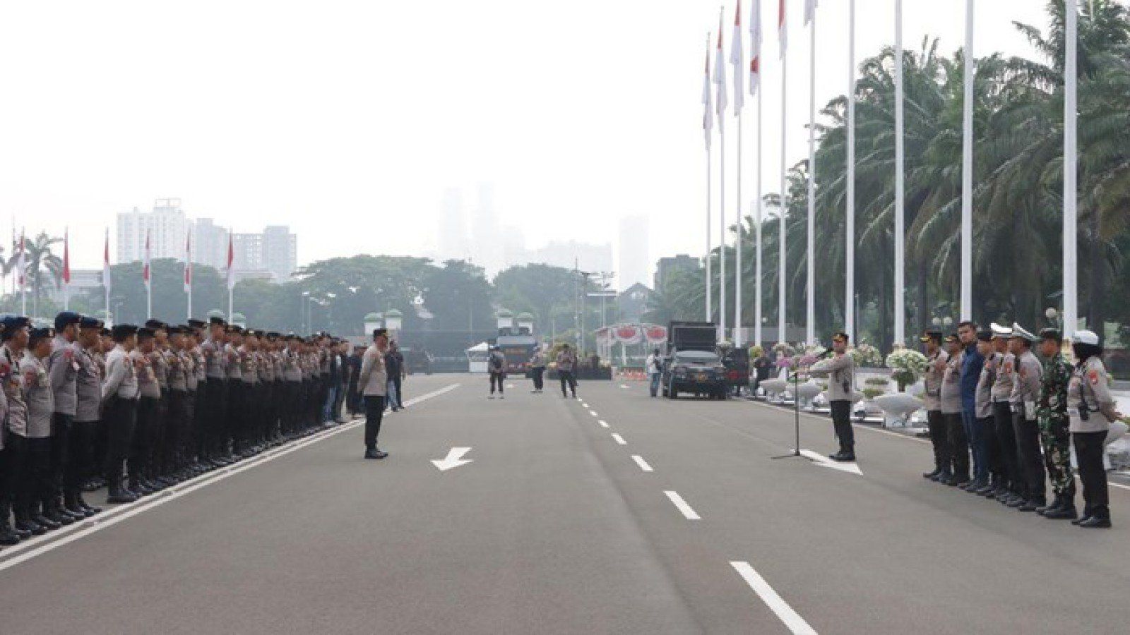 Pengamanan Aksi Unjuk Rasa di Jakarta: Polisi Siapkan 1.250 Personel
