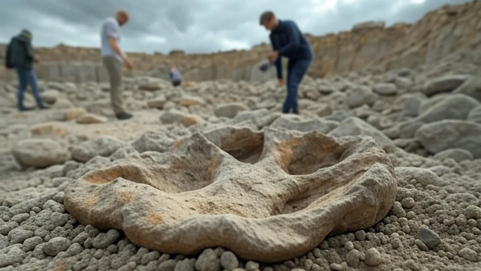Penemuan Jejak Kaki Dinosaurus Terbesar di Oxfordshire, Inggris