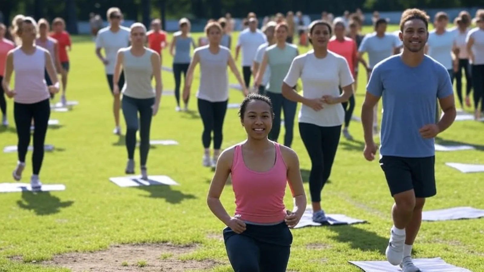 Perayaan Olympic Day: Kombinasi Yoga dan Running Sebagai Tren Global di Indonesia