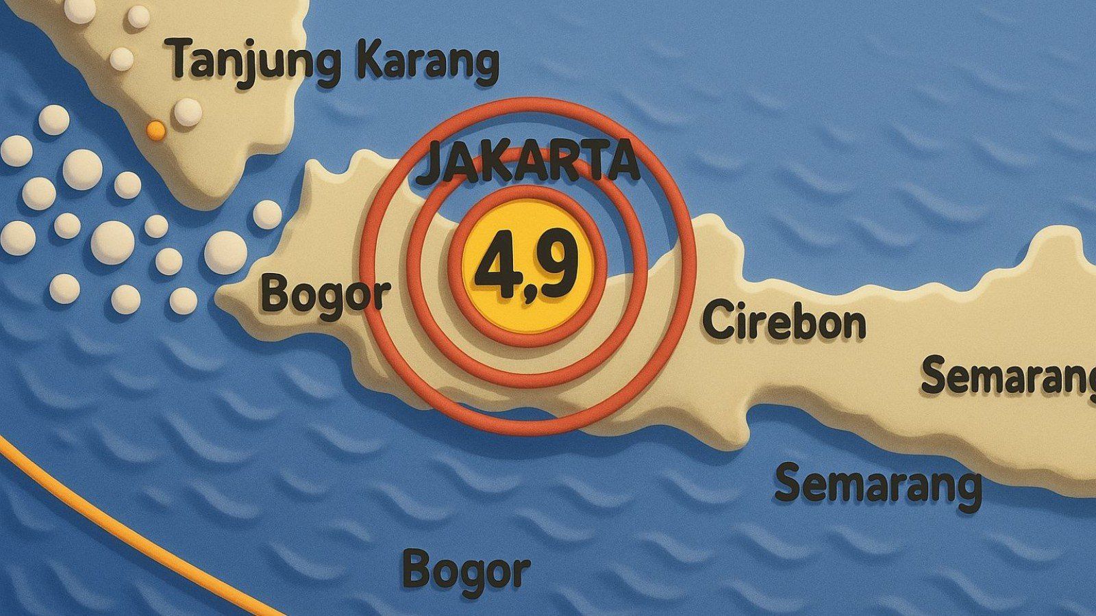 Gempa 4,7 Magnitudo Guncang Karawang, Warga Berhamburan Keluar Gedung