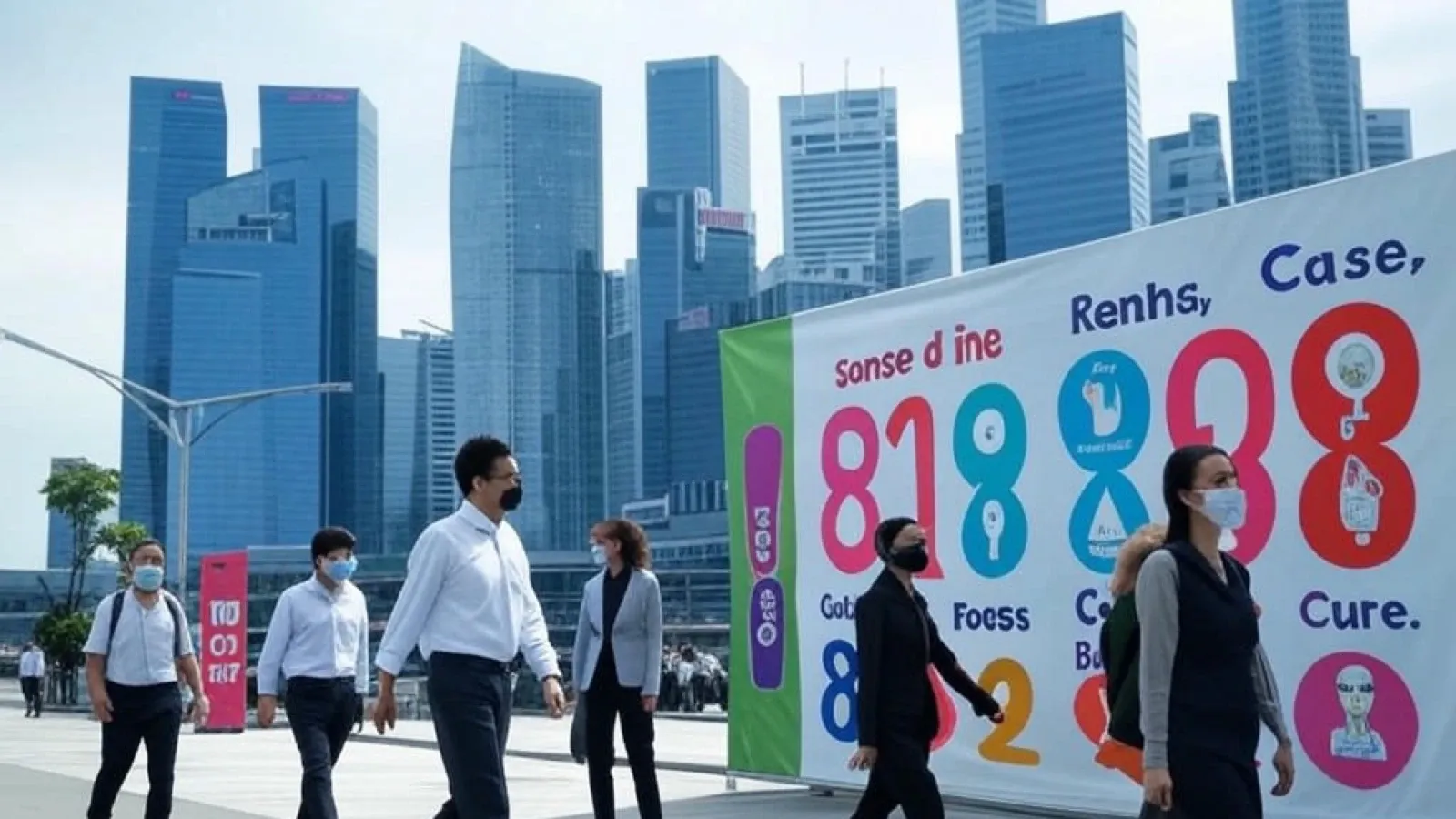 Penurunan Kasus COVID-19 di Singapura Berikan Harapan Baru