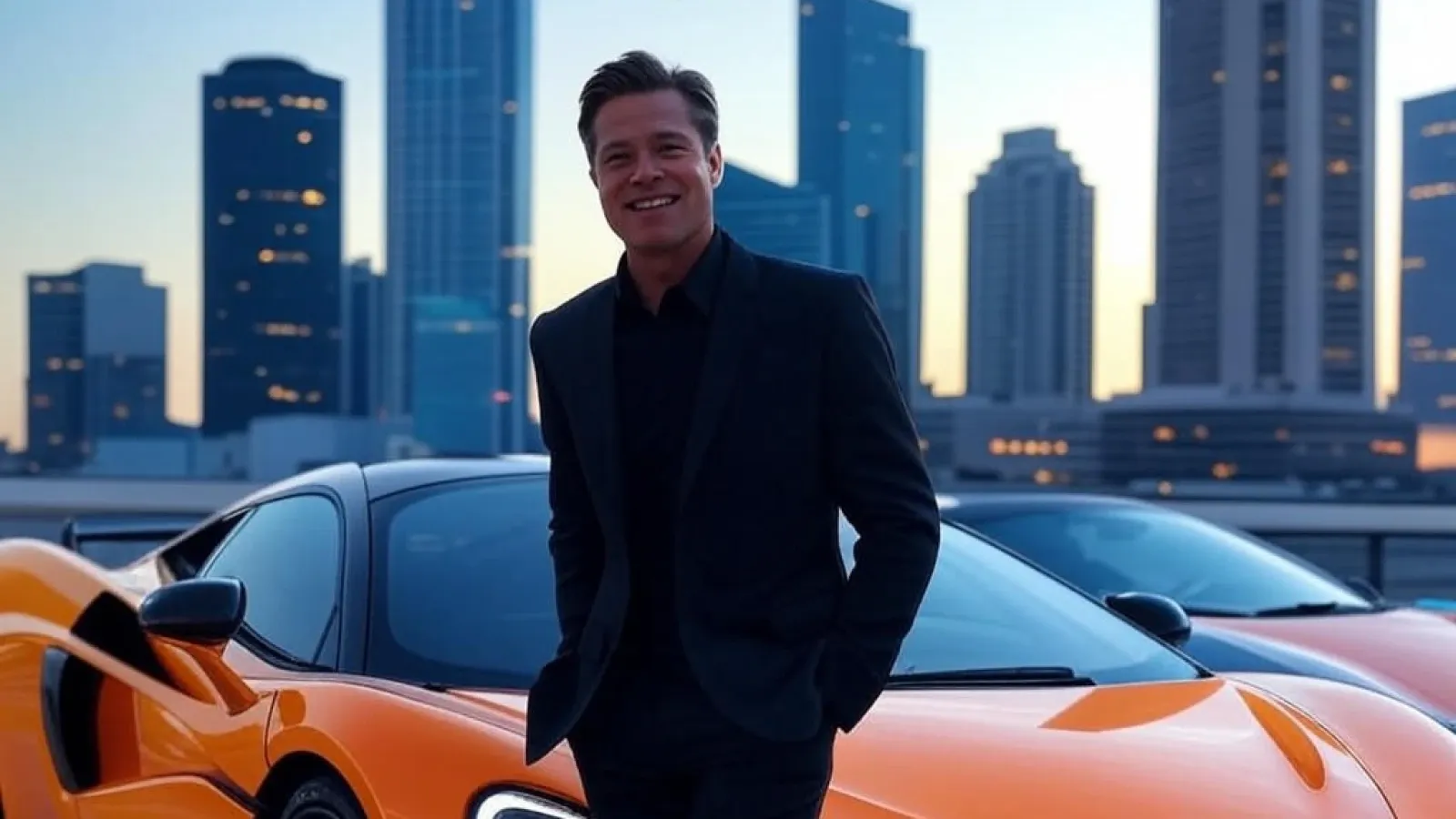 Brad Pitt Bawa McLaren ke Pusat Perhatian Dunia Otomotif