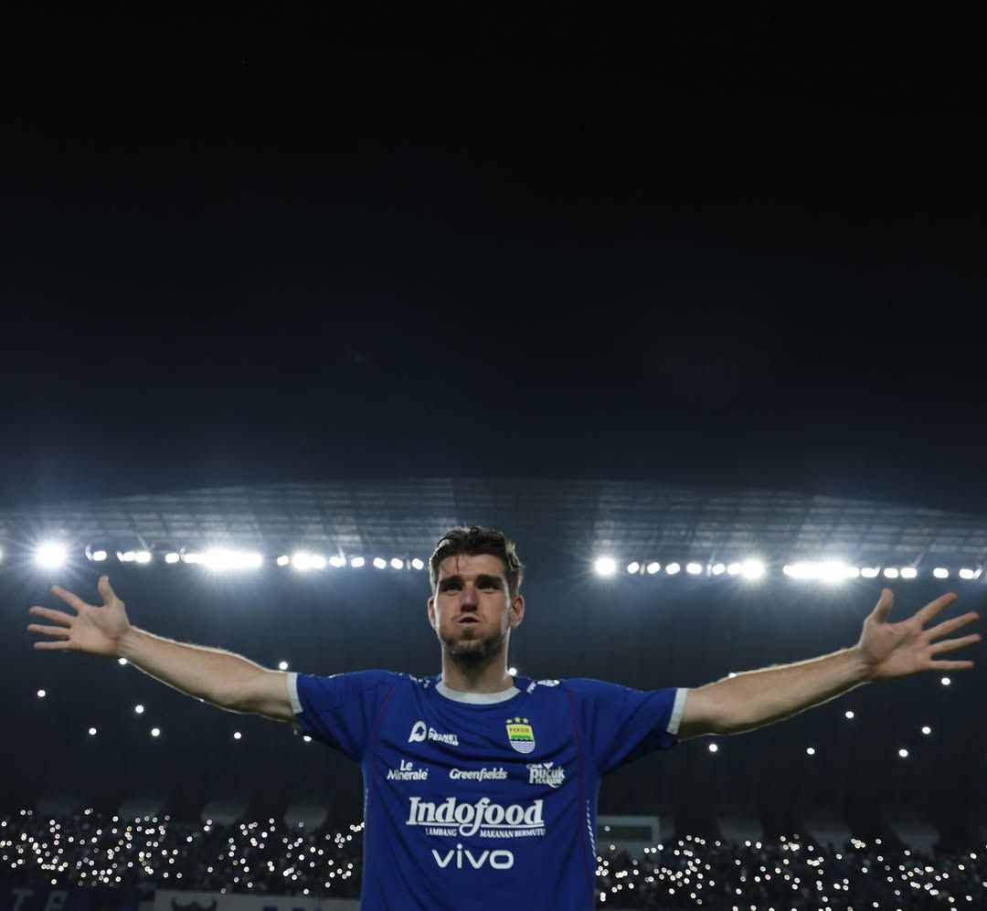 6 Musim Bersama, Nick Kuipers Putuskan Tinggalkan Persib Bandung