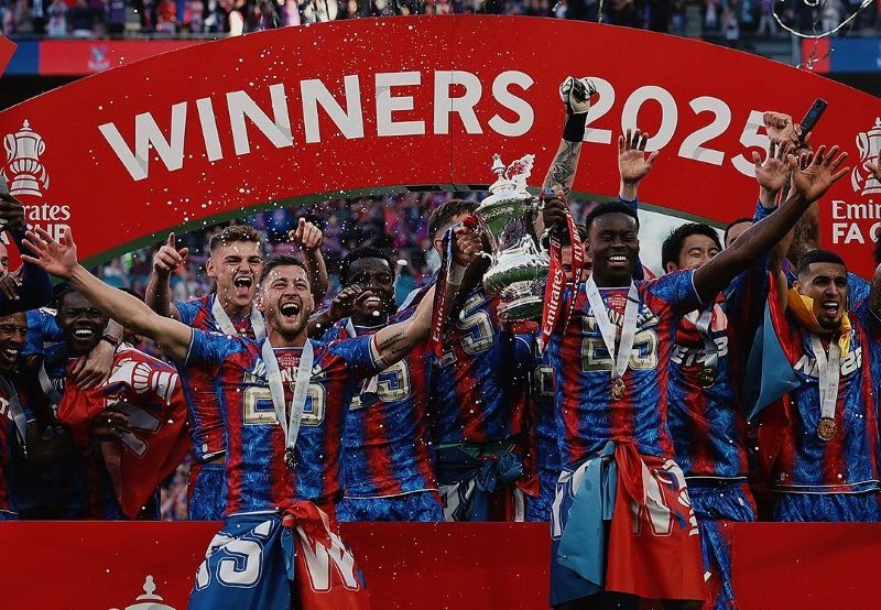 Kemenangan Dramatis, Crystal Palace Juara FA Cup Usai Menaklukkan Man City