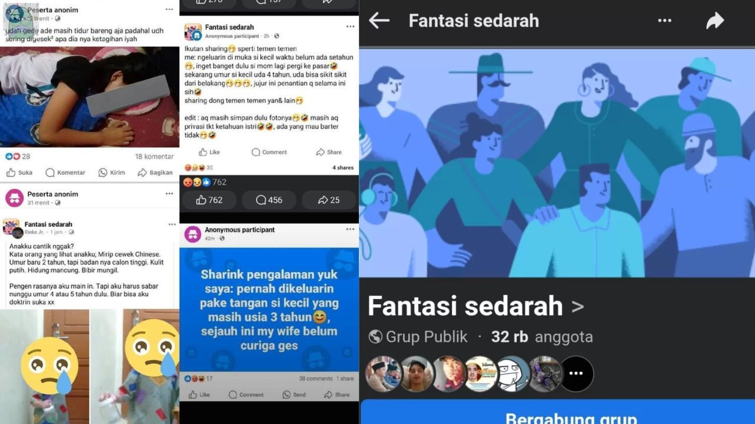 Skandal Grup FB Fantasi Sedarah, Apa yang Terjadi di Balik 32 Ribu Anggota?