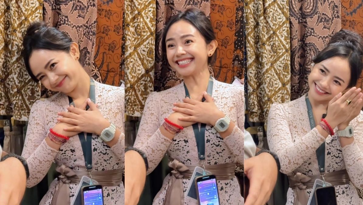 Ayu Puspa Gak Nyangka Viral Berkat Tren Kim Seon Ho Smile Challenge