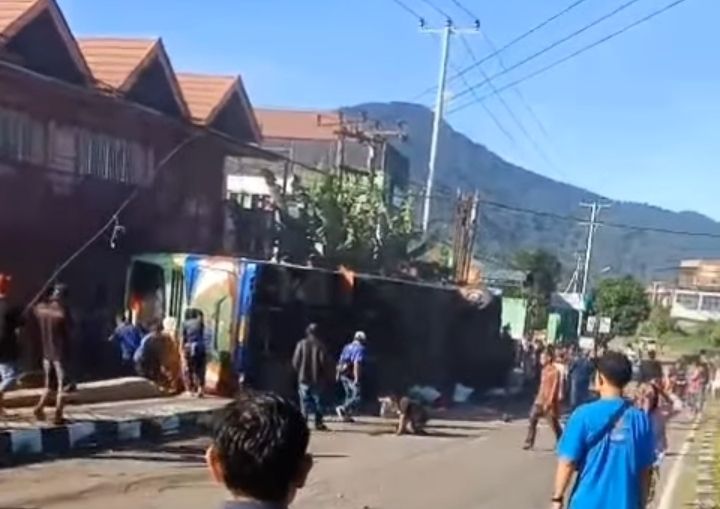 Kecelakaan Bus ALS di Padang Panjang, 12 Orang Meninggal Dunia