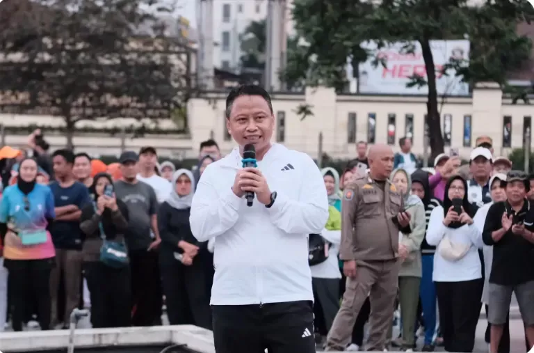 Keseruan CFD Perdana Warga Depok di Margonda