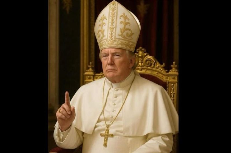 Candaan Trump Mau Jadi Paus Hingga Unggah Foto Editan Tuai Kontroversi