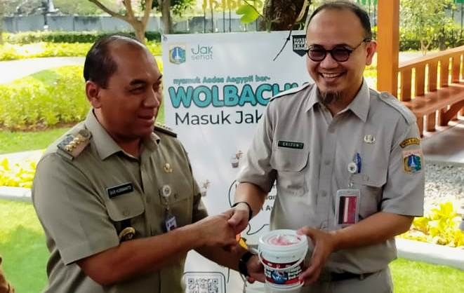 Evaluasi Penyebaran Nyamuk Wolbachia di Kembangan Utara dan Meruya Utara