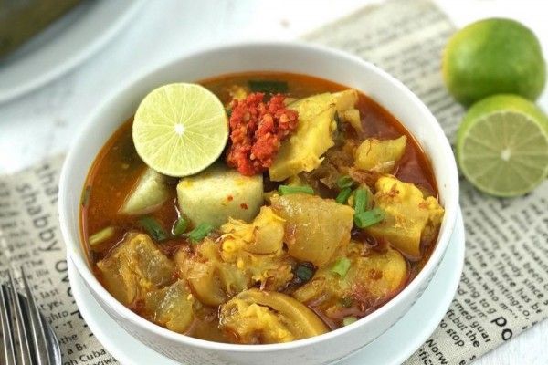 Menu Lontong Kikil Jadi Jamuan Pisah Sambut Jokowi-Prabowo