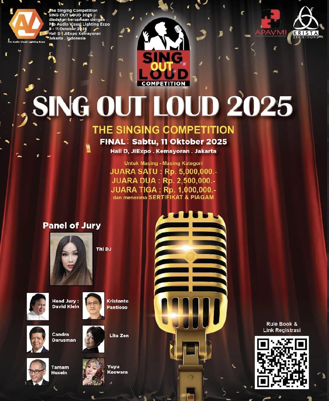 Punya Suara Emas? Titi DJ dkk Siap Nilai Kamu di SING OUT LOUD 2025, Daftar Sekarang!