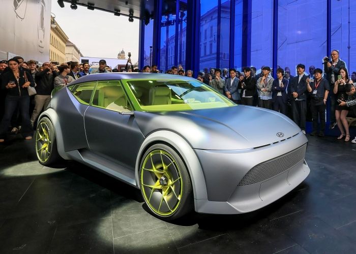 Hyundai Pamer Mobil All Electric Concept Three, Begini Detail Desainnya yang Unik