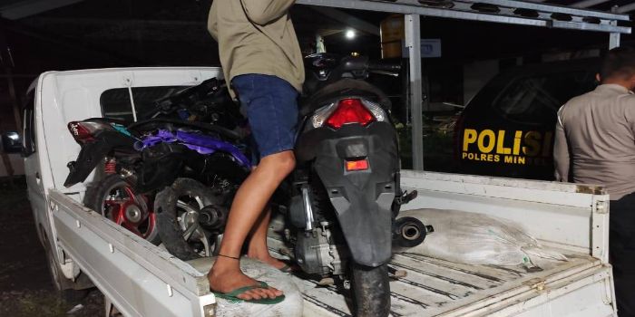 Kepolisian Amankan Kendaraan Balap Liar di Jalan Sulawesi, Sapa Barat
