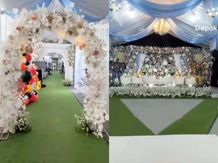 Viral Pesta Sunatan Super Mewah Anak Lurah di Depok Bikin Heboh, Netizen: Usaha Sampingannya Apa?