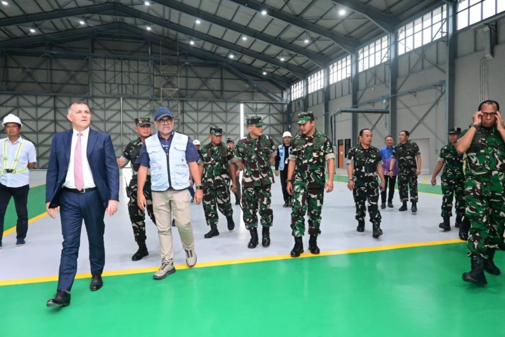 Dukung Kedatangan Rafale,Kasau Cek Kesiapan Lanud Roesmin Nurjadin Pekanbaru