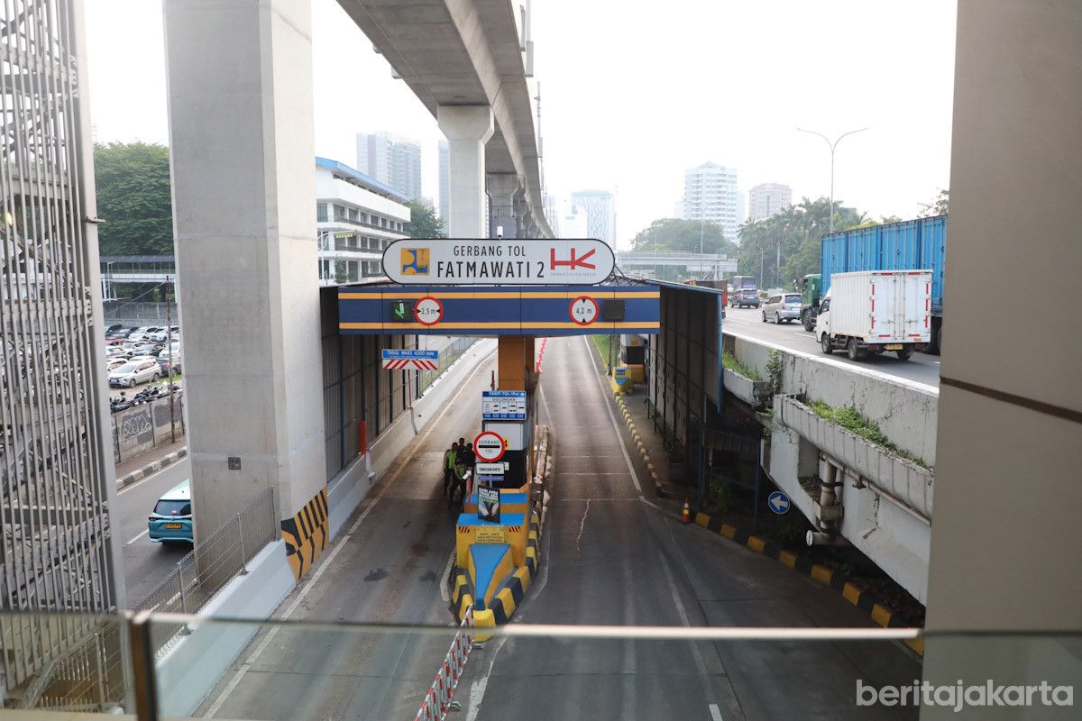 Lalin TB Simatupang Diuji, Gerbang Tol Fatmawati 2 Bantu Atasi Macet