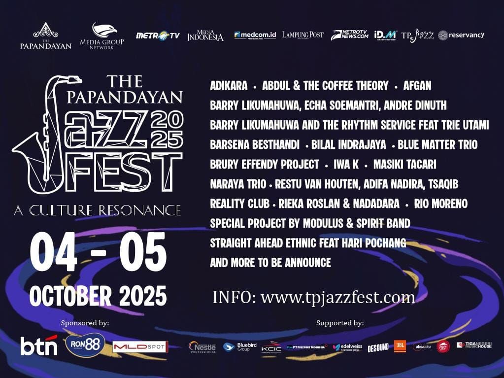 The Papandayan Jazz Fest 2025: Bandung Rayakan Satu Dekade dalam Harmoni Budaya