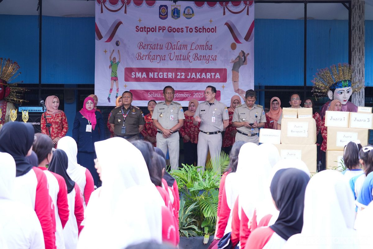 Ratusan Pelajar Jaktim Diberi Edukasi untuk Hindari Tawuran, Narkoba, dan Bullying
