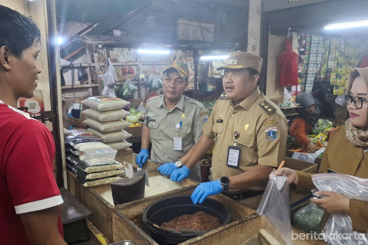 Pengawasan Pangan di Enam Pasar Tradisional Jakarta Timur, Semua Aman