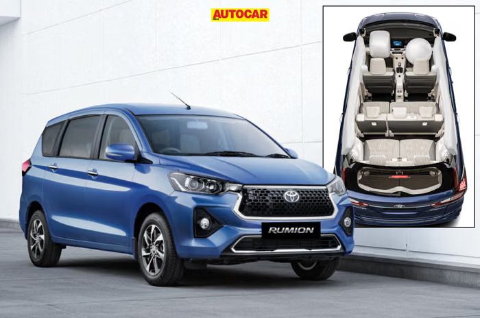 Toyota Rumion Kembaran Suzuki Ertiga di India Dapat Penyegaran Baru dengan 6 Airbags!